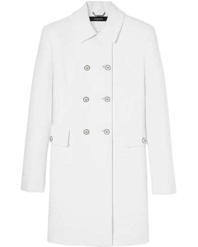 versace white coat 2005|versace dresses for women.